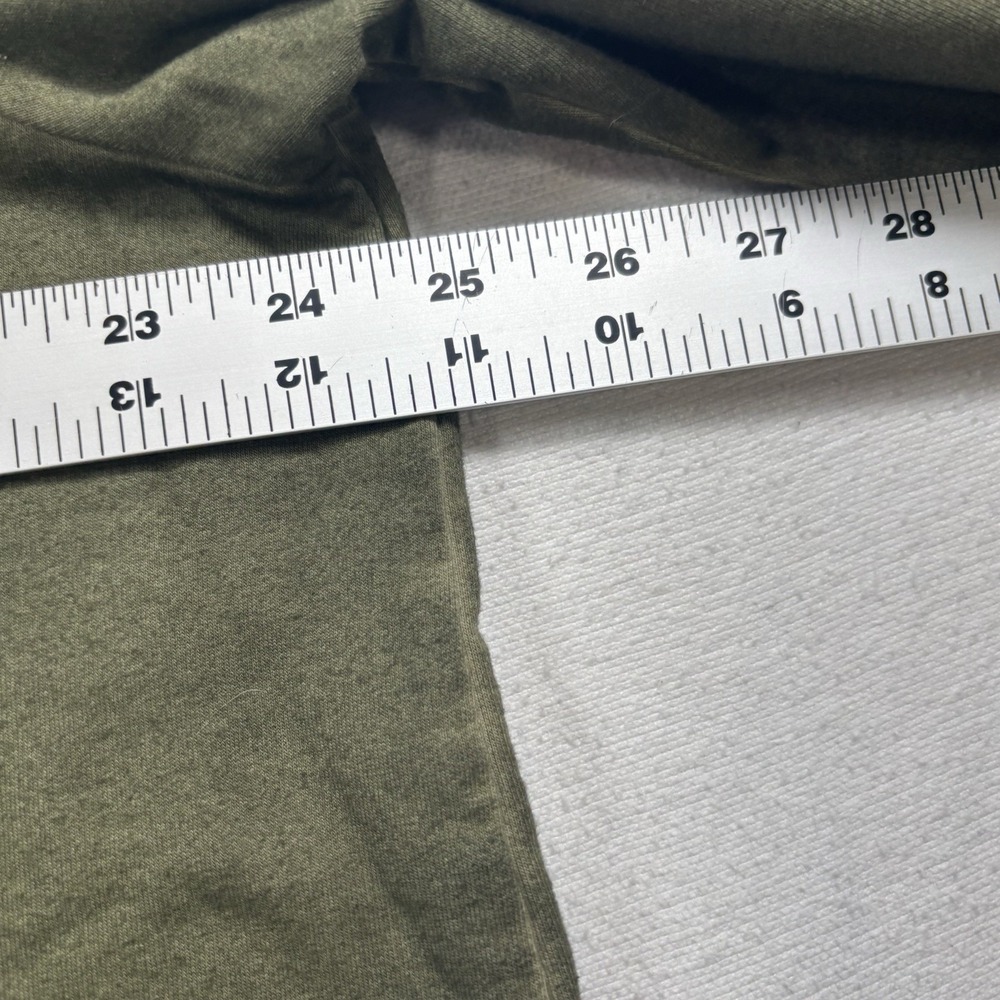 Lane Bryant Women's Green Ruffle Shoulder Tunic 18/20 - Picture 4 of 7